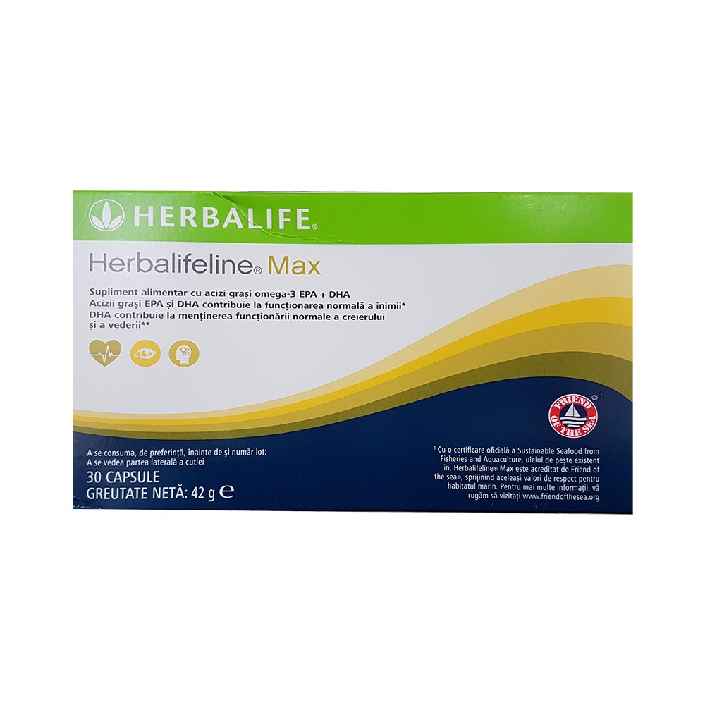 Herbalifeline MAX ,supliment alimentar cu Omega 3 pur