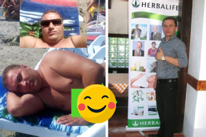 Liviu Mitreanu a slabit 35 de kg usor, cu produse Herbalife
